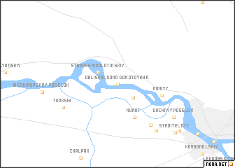 map of Dom Otdykha Oblispolkoma